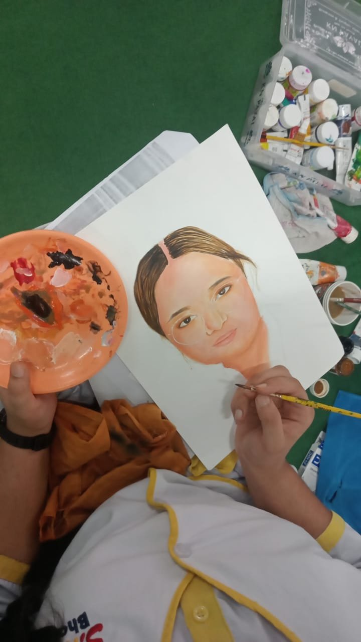 Self Portrait Competition, Reflection of Self; A Portrait of Me