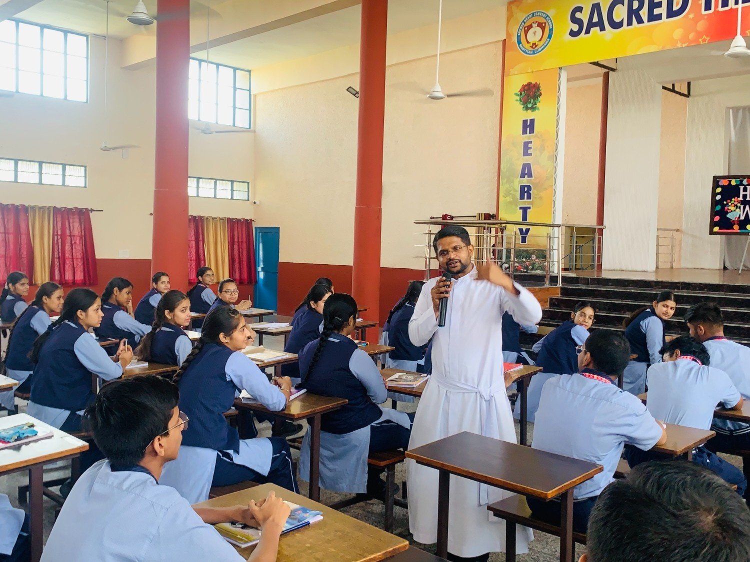 *Igniting Inspiration:Father George OCD Motivates Students – 22nd August